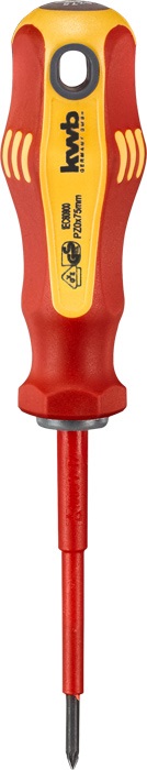 KWB 49663300 PROFI GS VDE INSULATED 1000V POZIDRIV PZ0 75 mm csavarhúzó