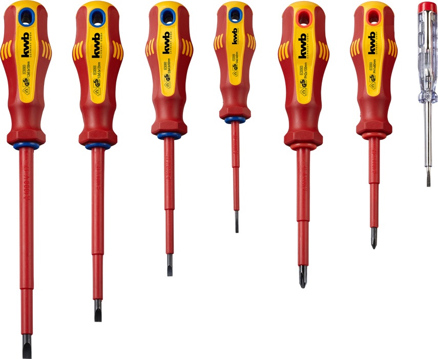 KWB 49665307 PROFI GS VDE INSULATED 1000V csavarhúzó készlet