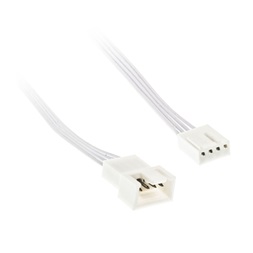 Kábel 4pin PWM hosszabbító, 30cm, Fehér