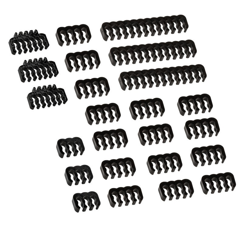 Kábel Kolink Core Pro fonott kábelhosszabbító kit 12V-2x6 Type 2 - Jet Black