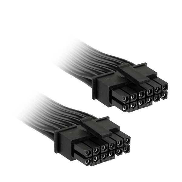 Kábel Kolink Regulator12+4 tűs 12VHPWR PCIe 5.0 60cm, Fekete,