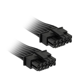 Kábel Kolink Regulator12+4 tűs 12VHPWR PCIe 5.0 60cm, Fekete,