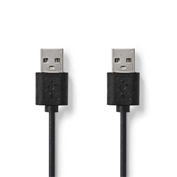 Kábel USB Összekötő Kolink USB 2.0 A (Male) - A (Male) fekete 2m