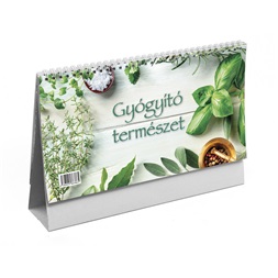 Kalendart 2026 T058 Gyógyító természet álló asztali naptár