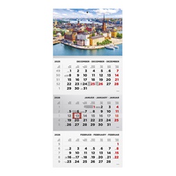Kalendart 2026 T072 1 tömb Város speditőrnaptár