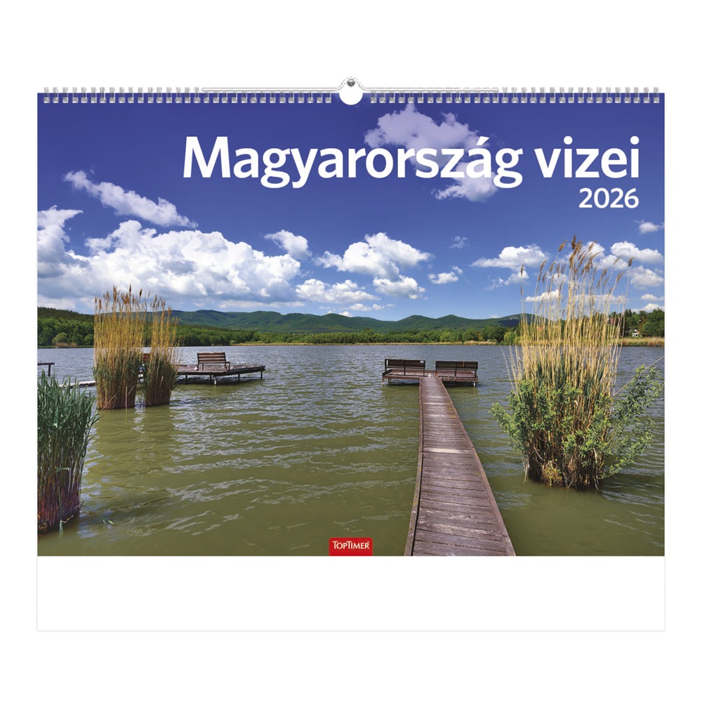 Kalendart 2026 T093 Magyarország vizei falinaptár