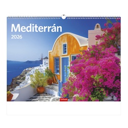 Kalendart 2026 T093 Mediterrán falinaptár
