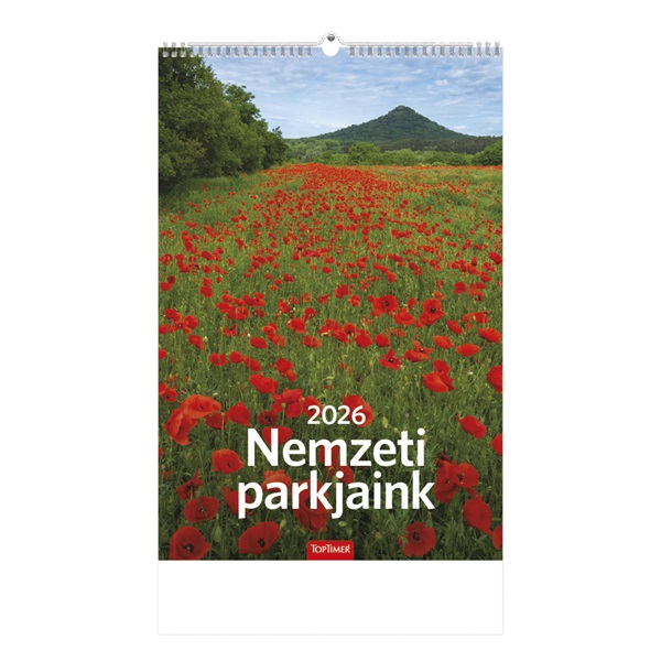 Kalendart 2026 T094 Nemzeti parkjaink falinaptár