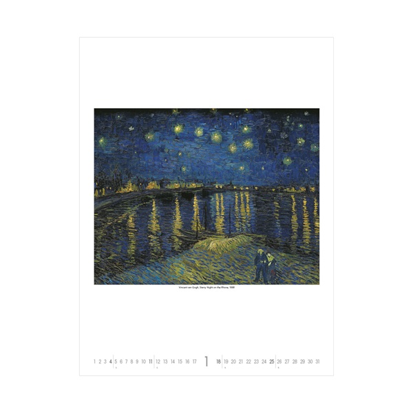 Kalendart 2026 T096 Vincent Van Gogh falinaptár