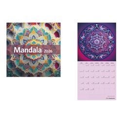 Kalendart 2026 T098 Mandala falinaptár