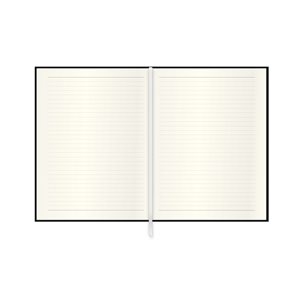 Kalendart 404 Notes found C167N A5 Black Square élfestett jegyzetfüzet