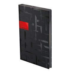 Kalendart 404 Notes found C167N A5 Black Square élfestett jegyzetfüzet