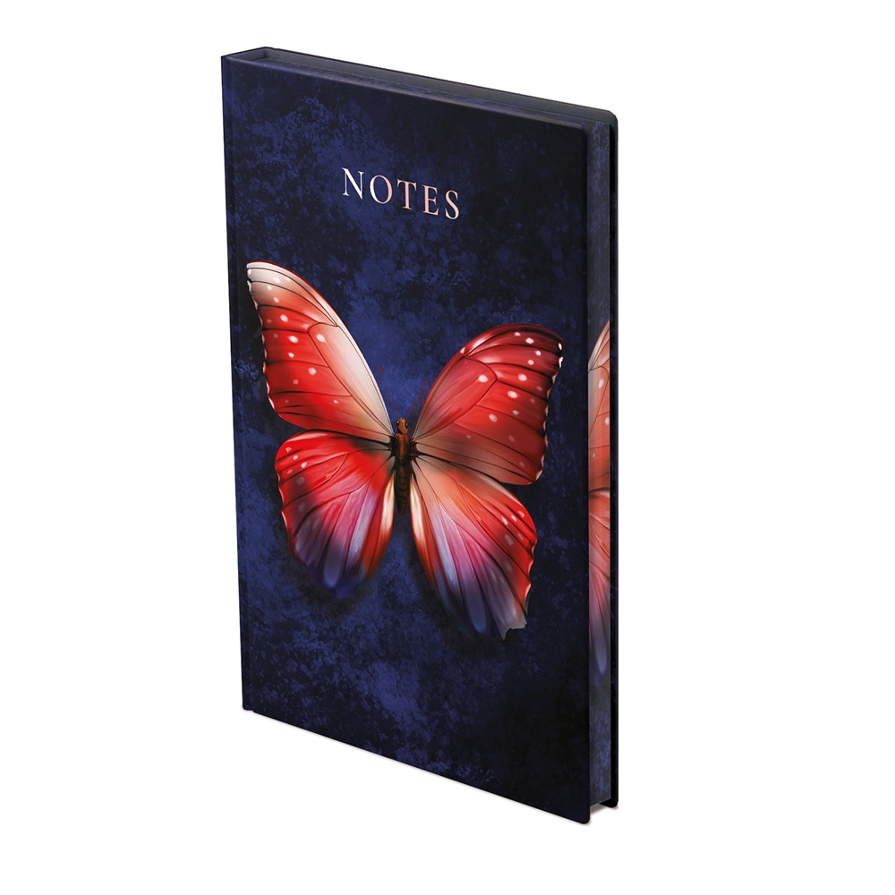 Kalendart 404 Notes found C167N A5 Butterfly Red élfestett notesz