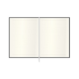 Kalendart 404 Notes found C167N A5 Flowers White élfestett notesz