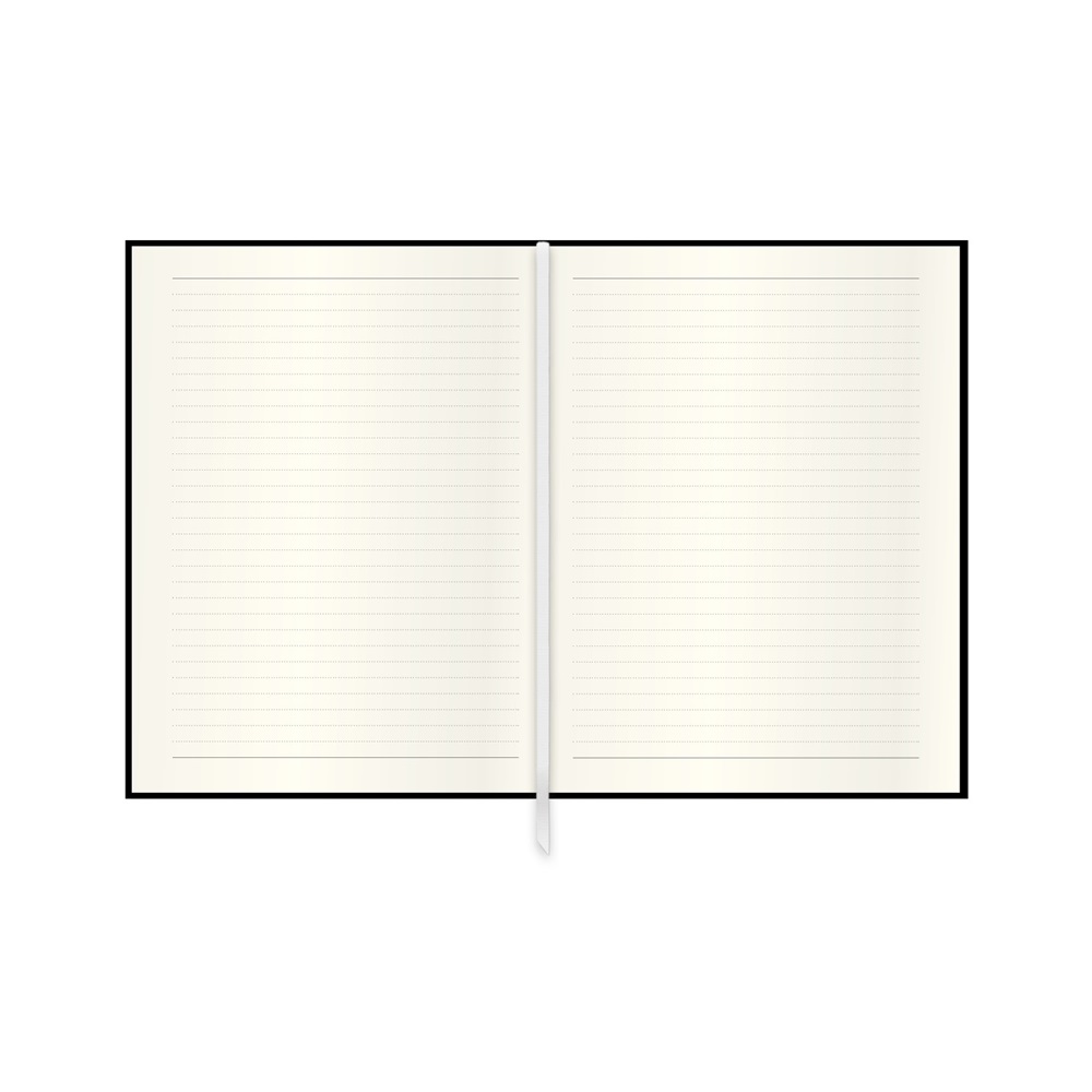 Kalendart 404 Notes found C167N A5 Flowers White élfestett notesz