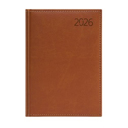 Kalendart Business 2026 B011 B5 heti beosztású barna határidőnapló