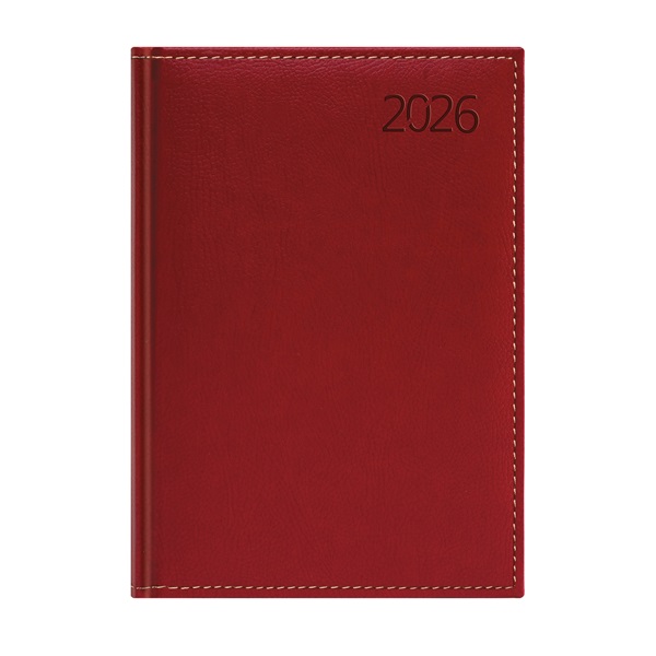 Kalendart Business 2026 B011 B5 heti beosztású bordó határidőnapló