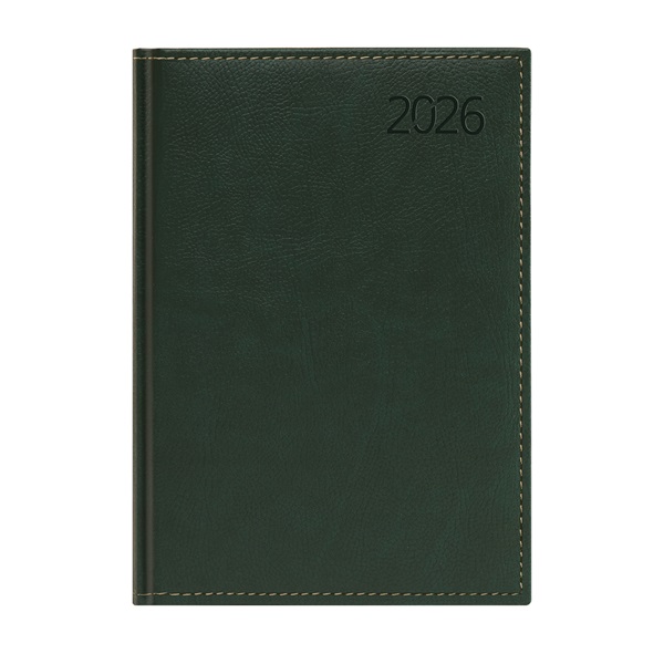 Kalendart Business 2026 B011 B5 heti beosztású zöld határidőnapló