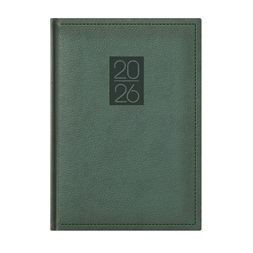Kalendart Classic 2026 C020 B5 napi beosztású zöld határidőnapló