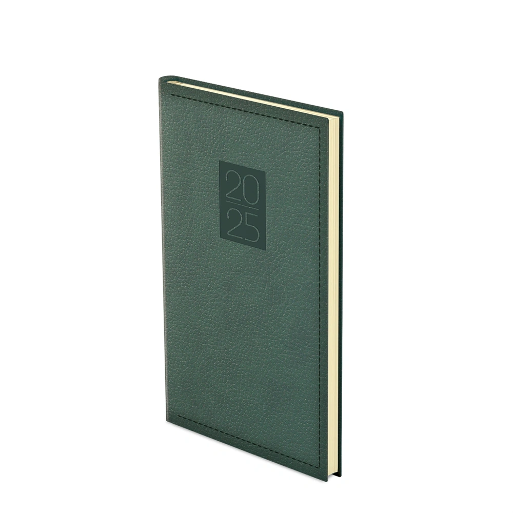 Kalendart Classic 2026 C035 zöld heti beosztású álló zsebnaptár