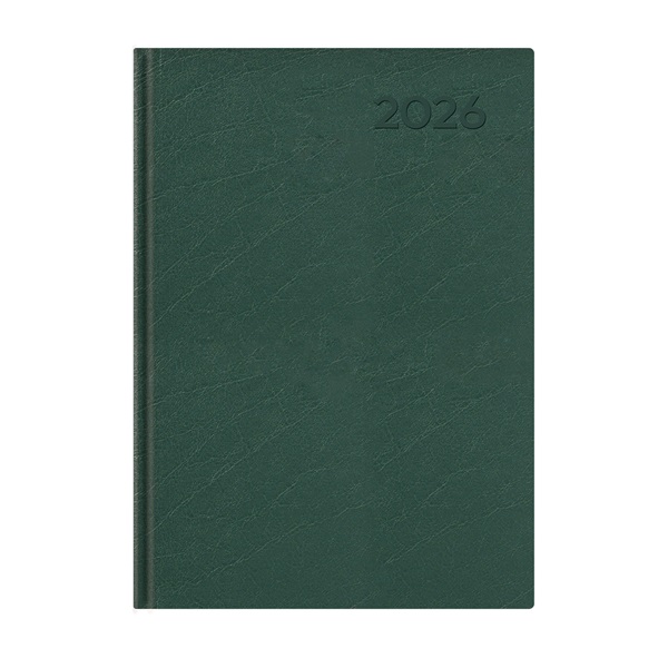 Kalendart Economic 2026 E011 B5 heti beosztású zöld határidőnapló