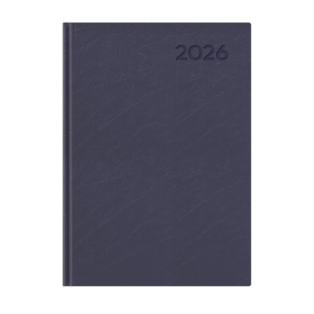 Kalendart Economic 2026 E021 A5 napi beosztású kék határidőnapló