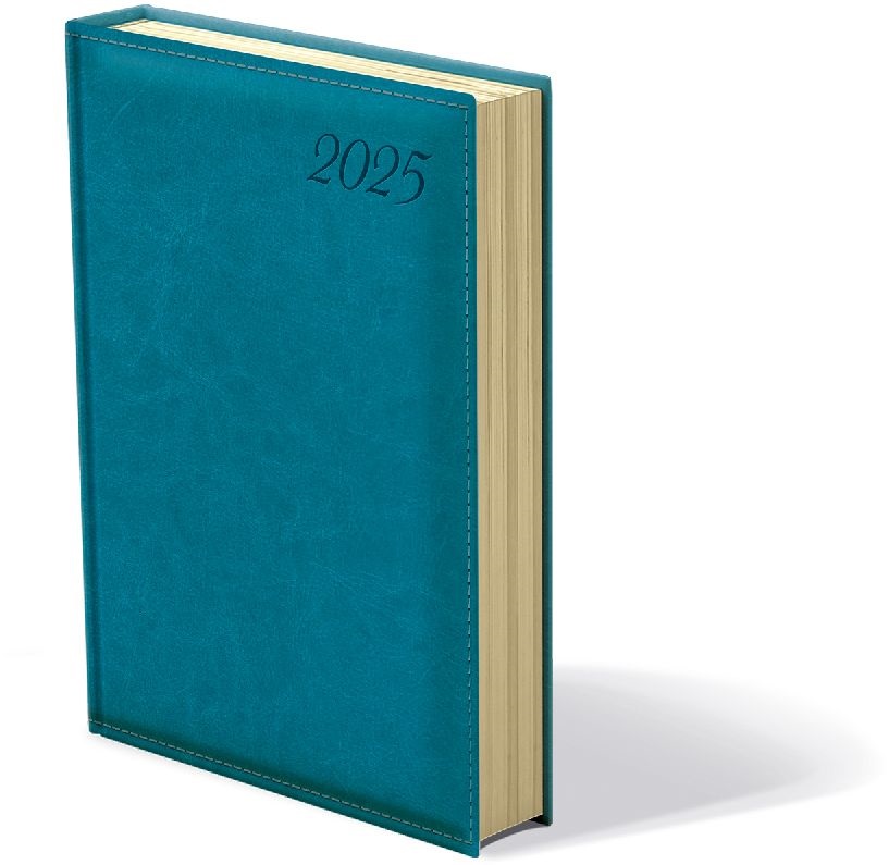 Kalendart Image 2025 I020 B5 napi beosztású türkiz határidőnapló