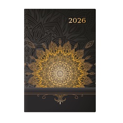 Kalendart Joy 2026 J021 A5 Mandala napi beosztású határidőnapló