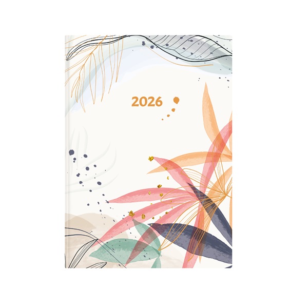 Kalendart Joy 2026 J022 B6 Modern napi beosztású határidőnapló