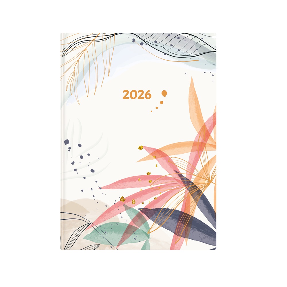 Kalendart Joy 2026 J022 B6 Modern napi beosztású határidőnapló