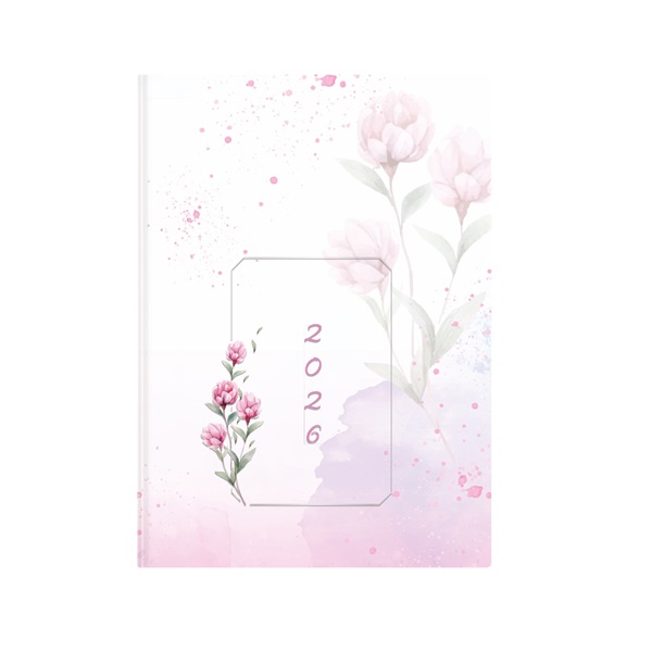 Kalendart Joy 2026 J022 B6 Pünkösdi rózsa napi beosztású határidőnapló