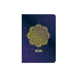 Kalendart Joy Flexi 2026 F012 B6 Mandala heti beosztású naptár