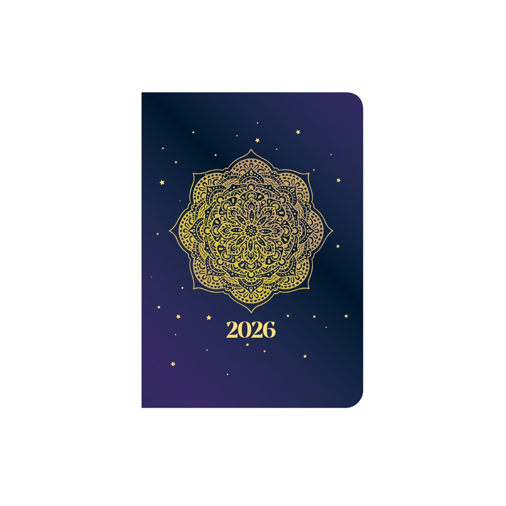 Kalendart Joy Flexi 2026 F012 B6 Mandala heti beosztású naptár