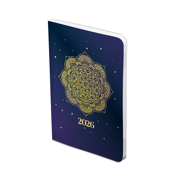Kalendart Joy Flexi 2026 F012 B6 Mandala heti beosztású naptár