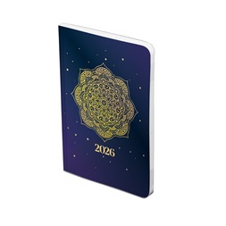 Kalendart Joy Flexi 2026 F012 B6 Mandala heti beosztású naptár