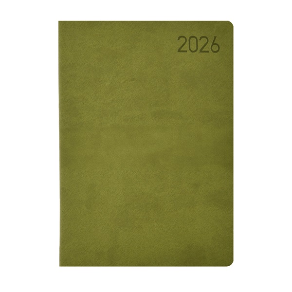 Kalendart Madeira 2026 M011 B5 heti beosztású zöld-zöld határidőnapló