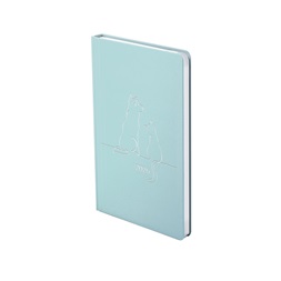 Kalendart Pastel 2026 P012 B6 heti beosztású kék határidőnapló