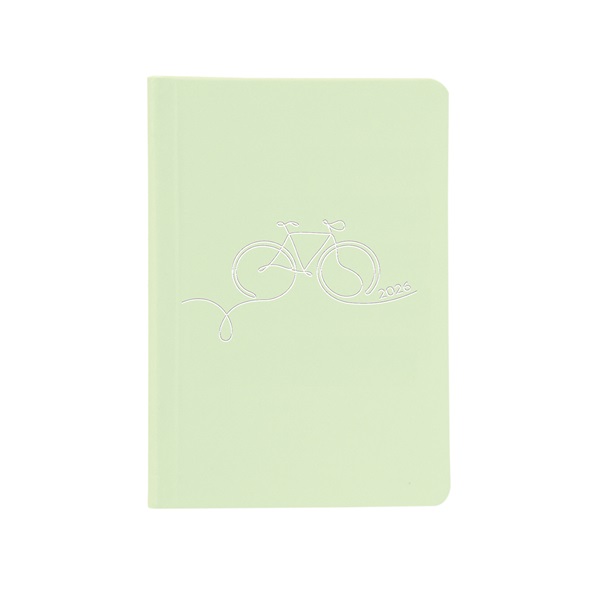 Kalendart Pastel 2026 P012 B6 heti beosztású zöld határidőnapló