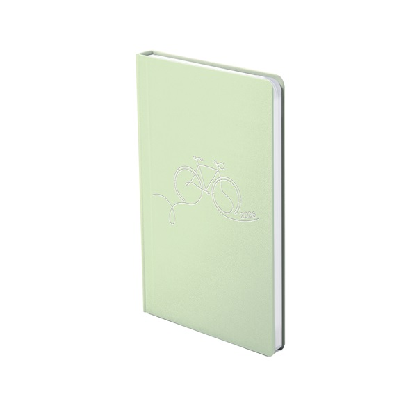 Kalendart Pastel 2026 P012 B6 heti beosztású zöld határidőnapló