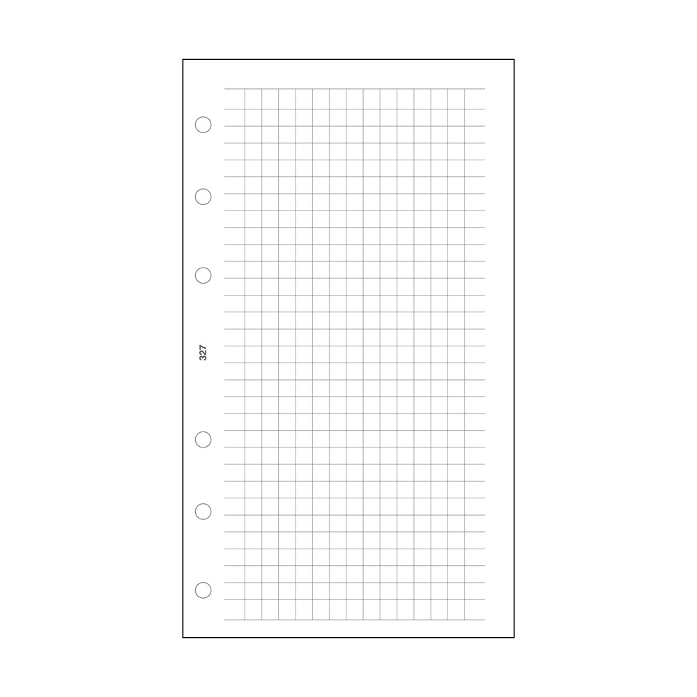 Kalendart Saturnus L327/F négyzethálós lap gyűrűs naptár kiegészítő
