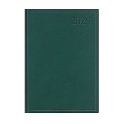 Kalendart Traditional 2026 T010 A4 heti beosztású zöld határidőnapló