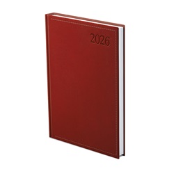 Kalendart Traditional 2026 T011 B5 heti beosztású bordó határidőnapló
