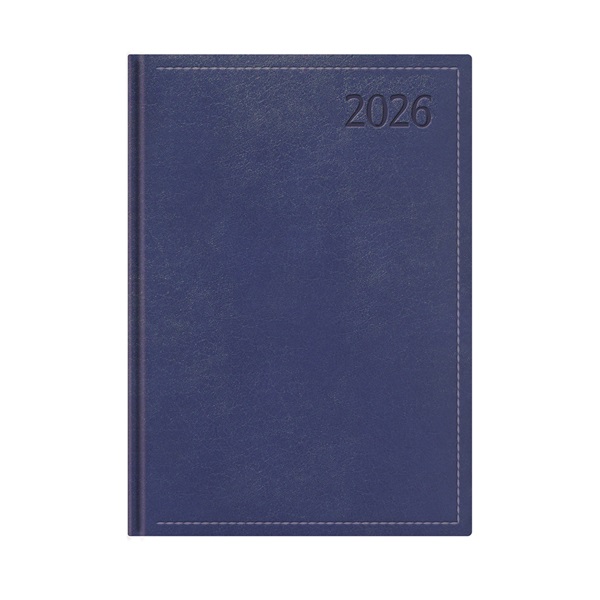 Kalendart Traditional 2026 T011 B5 heti beosztású kék határidőnapló