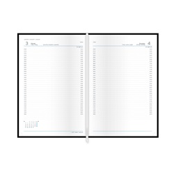 Kalendart Traditional 2026 T020 B5 napi beosztású bordó határidőnapló