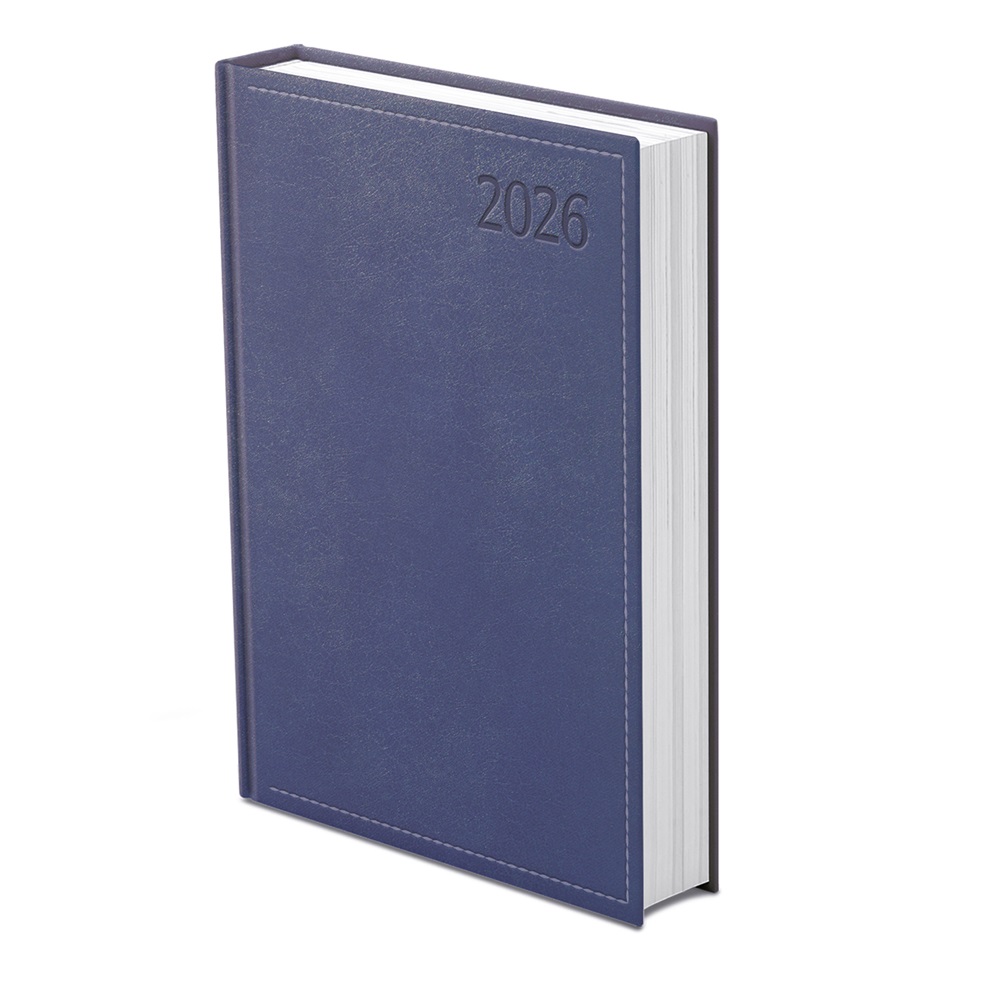 Kalendart Traditional 2026 T020 B5 napi beosztású kék határidőnapló