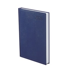 Kalendart Traditional 2026 T022 B6 napi beosztású kék határidőnapló