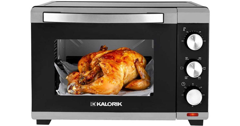 Kalorik OT2012 CRSR fekete forgónyársas mini grillsütő