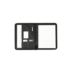 Karton P+P Assistant A4 fekete konferencia mappa