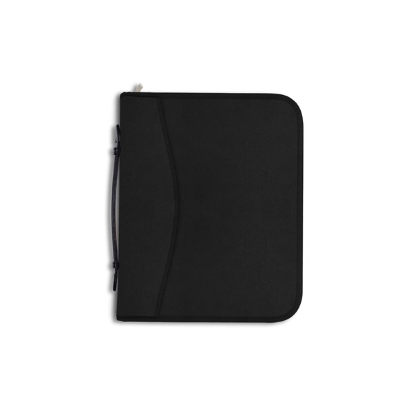 Karton P+P Atlanta A4 fekete füles gyűrűs konferencia mappa