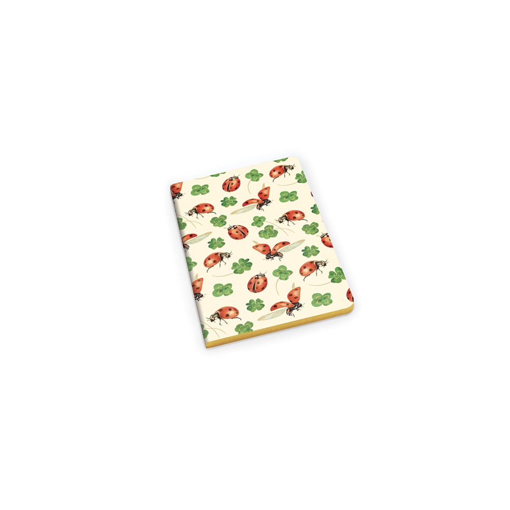 Kartos Ladybugs 1 db A6 arany élfestett füzet